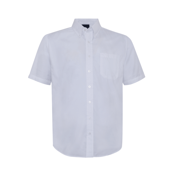 Oxford Thai White Short Sleeve Shirt For Men